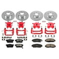thumbnail image 2 of PowerStop Front and Rear Z23 Evolution Sport Brake Pad and Rotor Kit with Red Powder Coated Calipers Fits: ACURA Select Models KC2715, 2 of 2