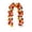 D #006, variant on Halloween Decorations Artificial Fall Maple Leaf Garland, Red Sunflower & White Pumpkin Fall Garland, Harvest Thanksgiving Decor for Mantel Staircase Table