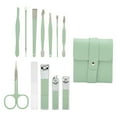 thumbnail image 2 of Earpick,12pcs Manicure Set Stainless Cuticle Pusher Nail Clippers Built for Professionals, 2 of 7