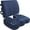 Blue Mesh, variant on FORTEM Seat Cushion, Office Chair Cushion, Lumbar Support Pillow for Office Chair, Memory Foam Car Seat Cushions, Sciatica Coccyx Tailbone Pain Relief, Cushions for Back Support, Washable, Non Slip