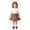Khaki1, variant on Weebloom Uniform Skirts for Girls Bow Pleated Skirt Fashion All Matching Baby Children Outwear Gift Girls Skirts Black 9-12 Months