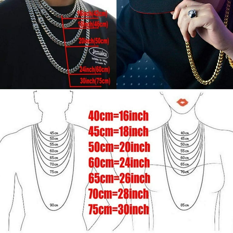 Cuban link shop choker men