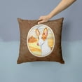 thumbnail image 2 of Carolines Treasures 7031PW1414 Ibizan Hound Fabric Decorative Pillow  14Hx14W multicolor, 2 of 4