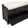 thumbnail image 4 of Best Master Furniture Delport Storage Bench with Padded Cushion (Espresso), 4 of 5