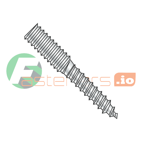 1/2-13 x 4" Full Thread Hanger Bolts / Steel / Zinc (Quantity: 100 pcs)