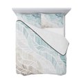 thumbnail image 7 of Ombre Brown Blue King Size Down Alternative Comforter, Lightweight Comforter Quilt Bedding Set with Pillow Shams Summer Coastal Ocean Sea Beach Wave All Seasons Bed Comforter Duvet Insert 96"x106", 7 of 7