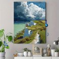thumbnail image 4 of Beach Seascape Canvas Wall Art Print, Impressionist Coastal Decor for Living Room Bedroom Dining Room, 4 of 8