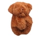 thumbnail image 4 of Casa de muñecas Oso de peluche en miniatura 1/12 Comedor Jardín Micro Paisaje Juego oso café, 4 of 9