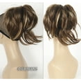 thumbnail image 5 of Adjustable Messy Style Ponytail Hair Extension Synthetic Hairpiece with Jaw Claw Amazing Shape For Women, Light Brown with Highlights, 5 of 7