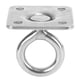 thumbnail image 2 of Ganchos De Techo De Acero Inoxidable, Gancho De Anillos De Placas De Ojo De Almohadilla Pulida Súper Espejo Duradero Para Yate, 2 of 8