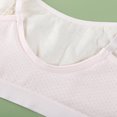 thumbnail image 6 of Girls Bras Ages 8 12 Adjustable Shoulder Spaghetti Strapes Seamless Wireless Sport Training Bra Soft and Comfortable Underclothes Teens Undies Clothes Pink 10-12 Years, 6 of 6