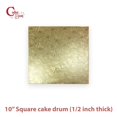 thumbnail image 2 of Tablas para tartas Cakebon cuadradas, 10 pulgadas, doradas, 1,3 cm de grosor, paquete de 3, 2 of 7