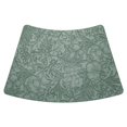 thumbnail image 3 of 4Pcs Fan Shape Leather Wedge Placemats Table Mat Heat-proof Waterproof Oil-proof, 3 of 9