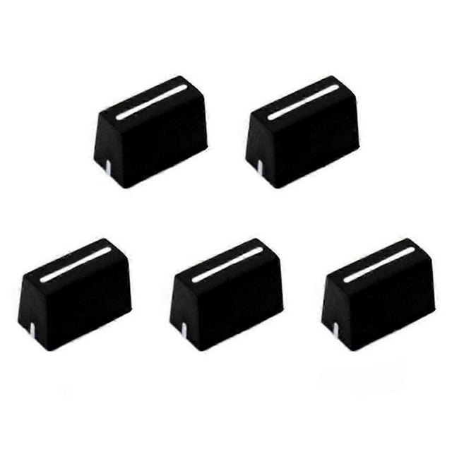 Universal Fader Knobs for DJ Controllers 5pcs, Rubber Replacement Caps Compatible with Pioneer, Numark, Denon, XDJ Series