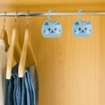 thumbnail image 4 of OFFIGAM Cute Cat-Shaped Plastic Wall Hooks for Wardrobe, Bathroom, and Home Organization, and Decorative Hanging Hooks, 4 of 7