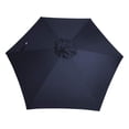 thumbnail image 2 of Drevy 9' Round Umbrella Replacement Canopy - 6 Rib (Navy) Canopy NOT full umbrella, 2 of 2