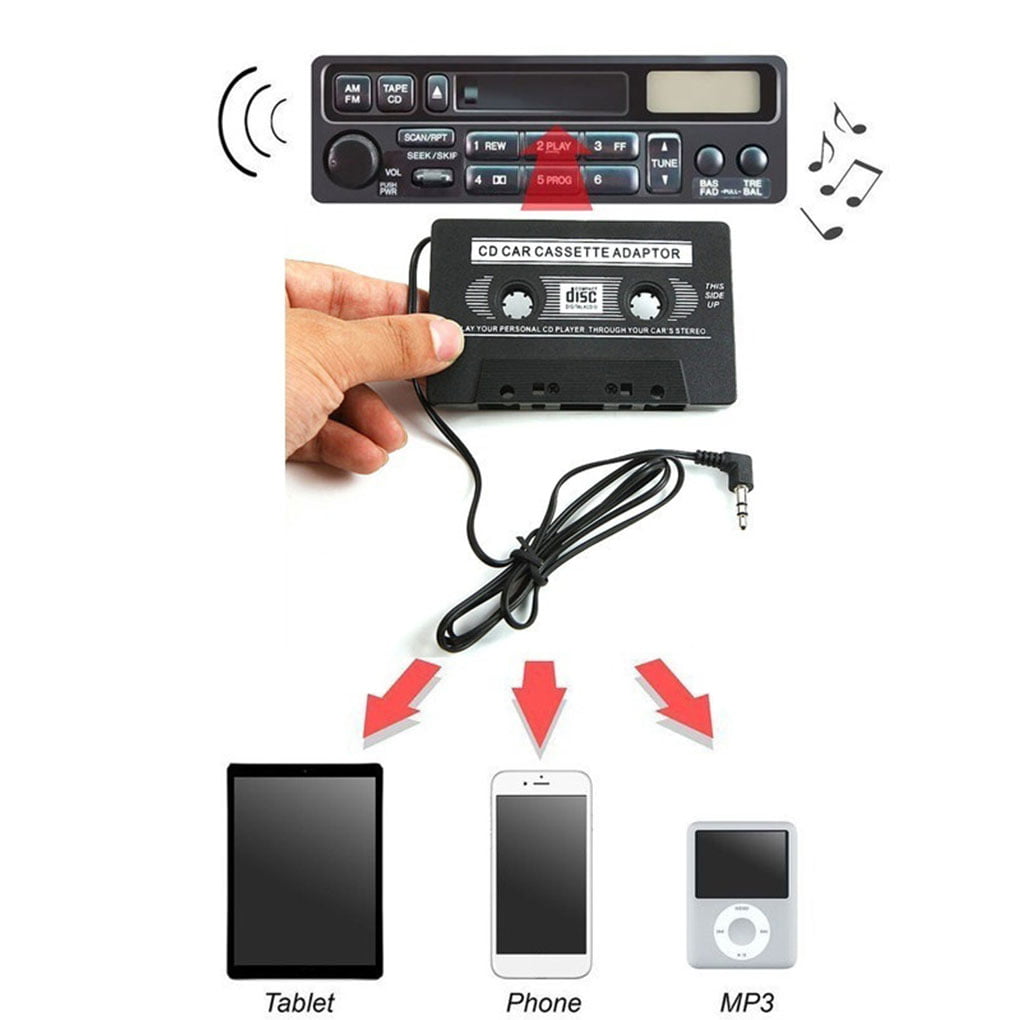Adaptateur et convertisseur GENERIQUE Adaptateur Cassette Voiture pour IPOD  CD MP3 DVD RADIO de Vshop
