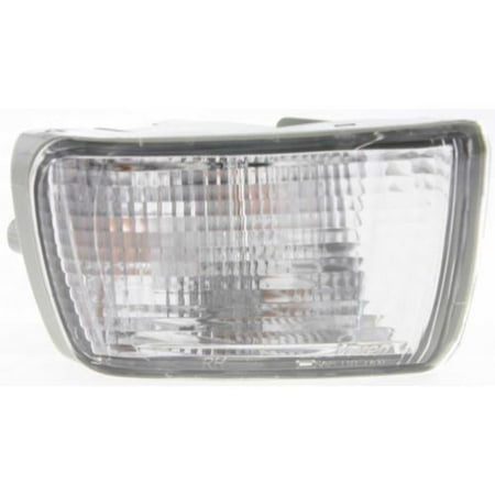Front Signal Assembly Lens - Compatible 2003 - 2005 Toyota 4Runner Turn Signal Light Assembly / Lens Cover - Front Right (Passenger) Side 81511-35411 TO2533112 Replacement For Toyota 4Runner