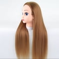 thumbnail image 2 of Maniquí de Cosmetología Hot6sl con Cabello Sintético y Soporte para Peinar, 2 of 4