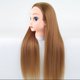 thumbnail image 2 of Pelucas con flequillo para mujer, peluca ondulada suelta, maniquí de cosmetología con cabello sintético y soporte para peinar los rizos., 2 of 4