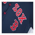 thumbnail image 3 of Jersey Boston Red Sox FexPro México MLB Talla EG Manga Corta con Botones Rojos y Azul Marino, 3 of 3