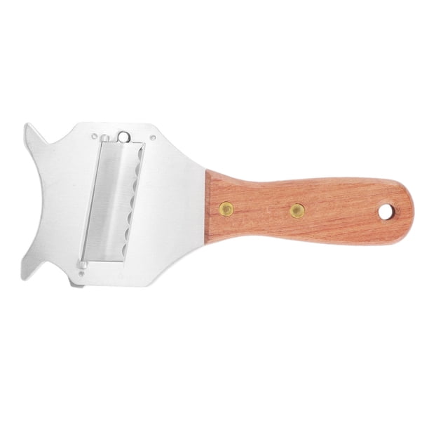 Rallador de Queso Plano, Herramienta Manual Grosor Ajustable Trufa Segura Rallador de Rallas Onduladas para Papa Para Cocina