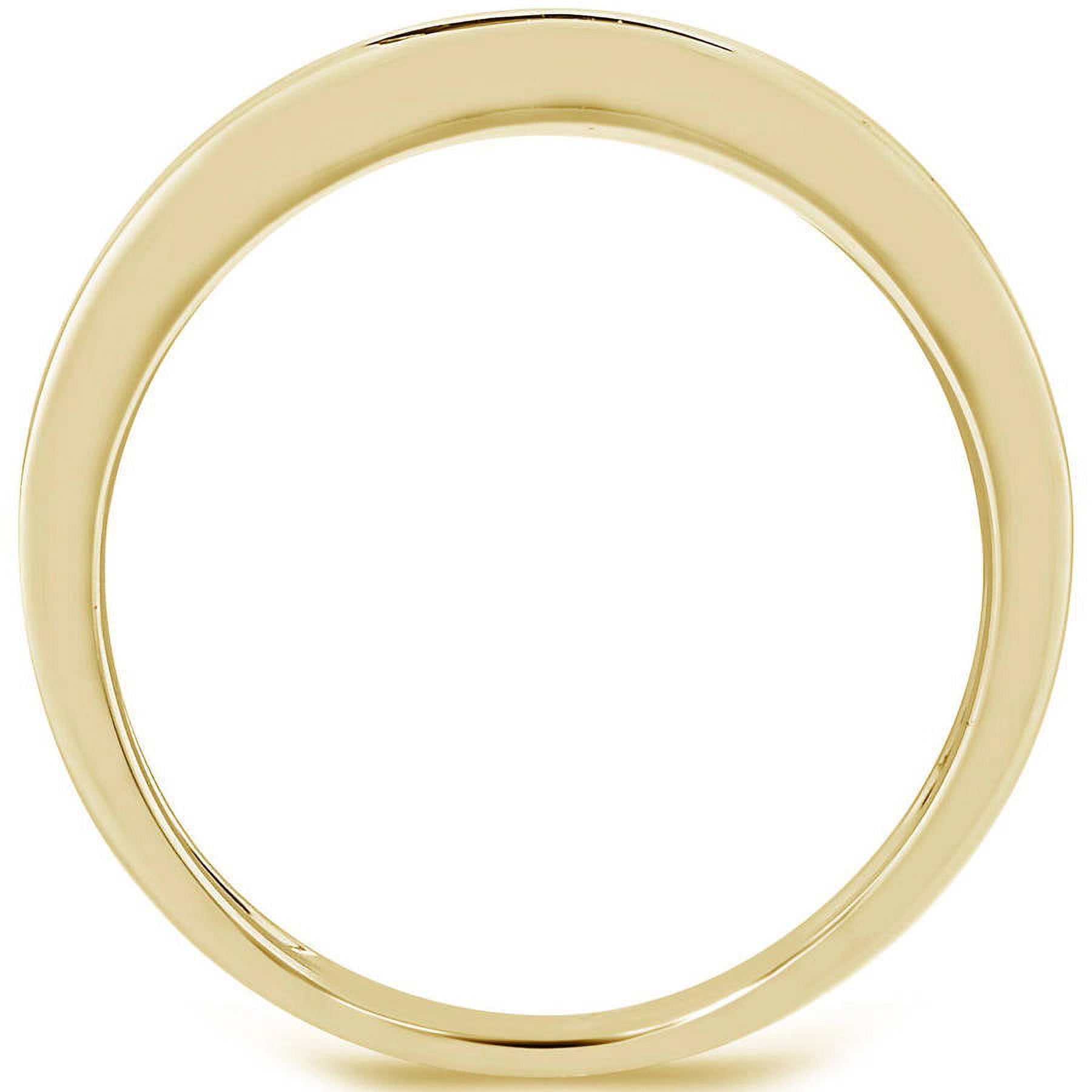 Arista 1.00 Ct Princess Diamond Anniversary Band in 10K Yellow Gold (I-J, I3)