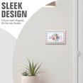 thumbnail image 4 of Triple Light Switch Pioneer Floral Wall Plate,Size 3-Gang 4.5" x 6.4” Light Switch Cover, Polycarbonate Thermoplastic Electrical Switchplate Home Decor for Kitchen Living Room Bedroom Decorate, 4 of 6