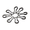 thumbnail image 3 of Conector De Artes De Pesca 50 x Pequeños Multi Clips Aparejos de pesca de carpa Cambio rápido Giratorios Aparejos Enlaces, 3 of 6