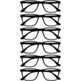 thumbnail image 1 of OPULIZE NYX Reading Glasses with Blue Light Blocking for Women Men, Rectangular Frame with UV & Eyestrain Protection, 1 of 7