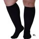thumbnail image 3 of Calcetines de compresión Qarigey 2 pares Pantorrilla ancha Color de la piel, 3 of 6