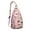 Pink-26, variant on Vintage Mushroom Crossbody Sling Bag – Cute Botanical Fungi Travel Backpack – Lightweight Daypack for Students, Witchy Aesthetic, and Outdoor Activities