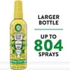 Air Wick V.I.P. Pre-Poop Toilet Spray, 4.9oz, Lemon Idol Scent, Up to 268 Uses, Contains Essential Oils