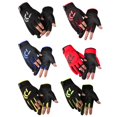 thumbnail image 4 of Guantes de pesca Corte de 3 dedos Unisex Flecha Antideslizante Pesca con caña Verde FLhrweasw Nuevo, 4 of 9