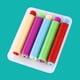 thumbnail image 5 of Tholdsy 5 Pieces Chalk Holder Stable Small Size School Extender Tool Classroom Fixing Supplies Blackboard Clip Accessory Chalks Type1 NO1, 5 of 6
