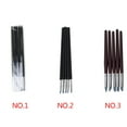 thumbnail image 3 of Qarigey Juego de 5 unidades de bolígrafo para esculpir arcilla, práctico lápiz para decoración de uñas, bolígrafos de reparación Juegos de manicura negro rojo oscuro 8 mm, 3 of 6