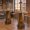 Vintage Brown, variant on Finmind 39.4" Round Bar Table for 2, Industrial Counter Height Pub Table with Footrest for Small Space, Bistro, Cafe, Brown & Black