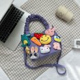 thumbnail image 4 of Bolso Hombro Lona para Niñas Bolso Bandolera Lindo Y Versátil Regalos para (púrpura), 4 of 9