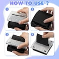 thumbnail image 4 of Distributeur Pop-Up de Notes Autocollantes 3 x 3 Pouces Bling, Porte-Bloc-Notes Autocollant, Mignon Support de Notes Autocollantes, Contenant pour Mémo et Note, Distributeur pour Maison, Bureau, Magasin, Fournitures de Bureau de Classe (2 Pcs), 4 of 5