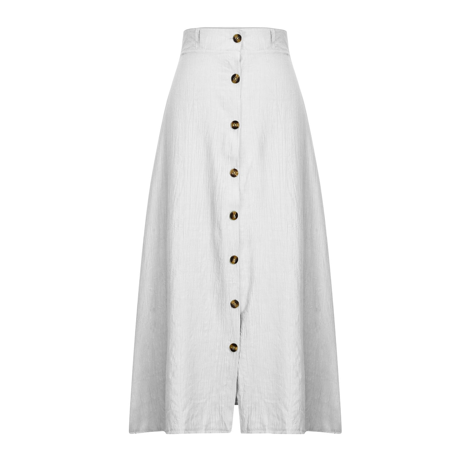 【BAON】Zumi Snap Button Banding Long Skirt 71f94188-a533-4f2b-b0e4-