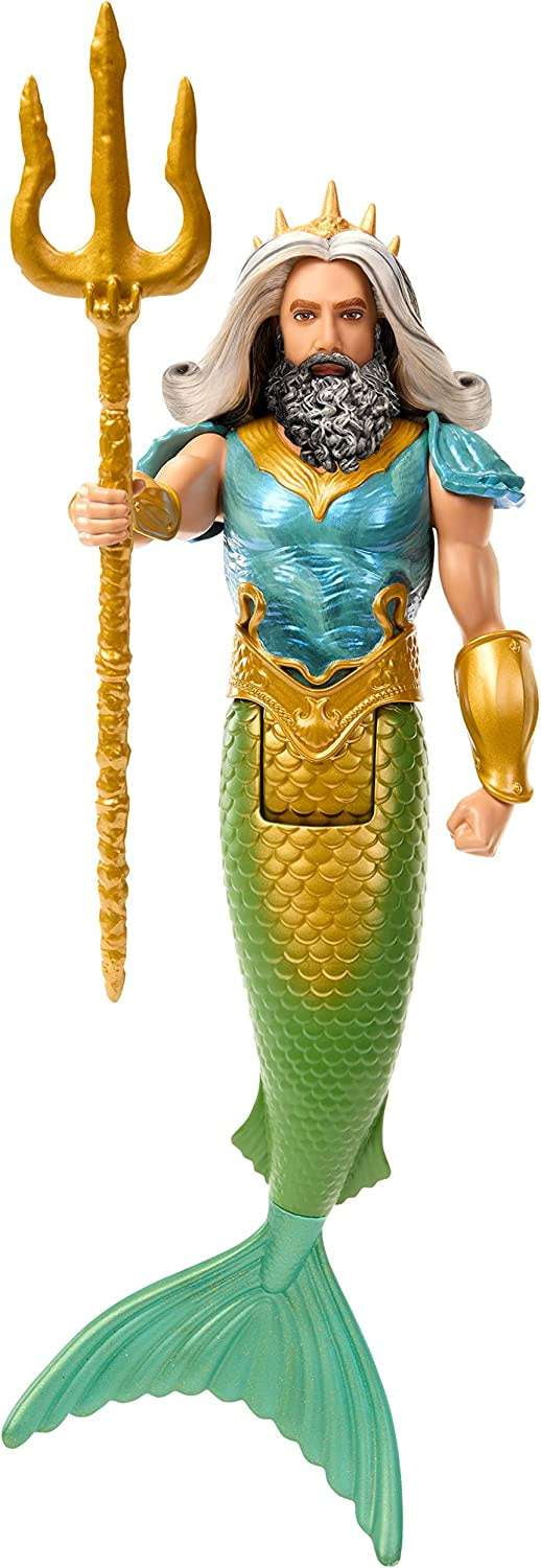 Disney The Little Mermaid Ariel, King Triton & Ursula Doll 3-Pack