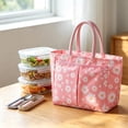 thumbnail image 6 of Portable Insulated Lunch Cooler Bag With Handle Thermal Food Storage Box For Travel Office Car Picnic And Outdoor Use, 6 of 6