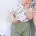 thumbnail image 4 of TAIAOJING Boys Short Sleeve T-Shirts For Toddler Soft Casual Tees With Prints For Everyday Wear And Outdoor Activities Classic 6-12M, 4 of 9