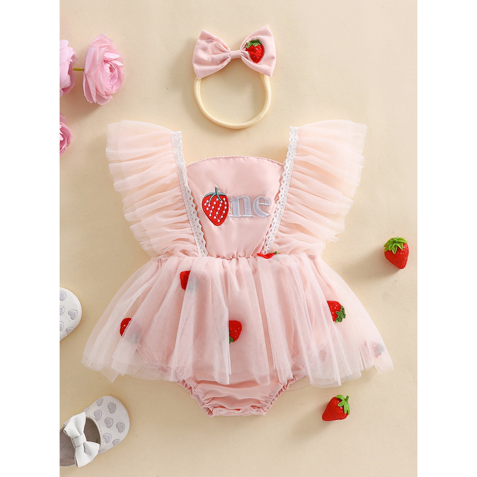 Baby girl birthday outfit deals