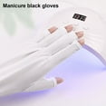 thumbnail image 4 of Soumake 1/2 Pairs Cotton Moisturizing Gloves for Dry Hands Fingerless Soothing Hydrating Touchscreen Gloves for Spa Men Women, 4 of 8