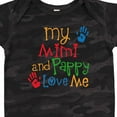 thumbnail image 4 of Inktastic Mimi and Pappy Love Me Boys or Girls Baby Bodysuit, 4 of 5