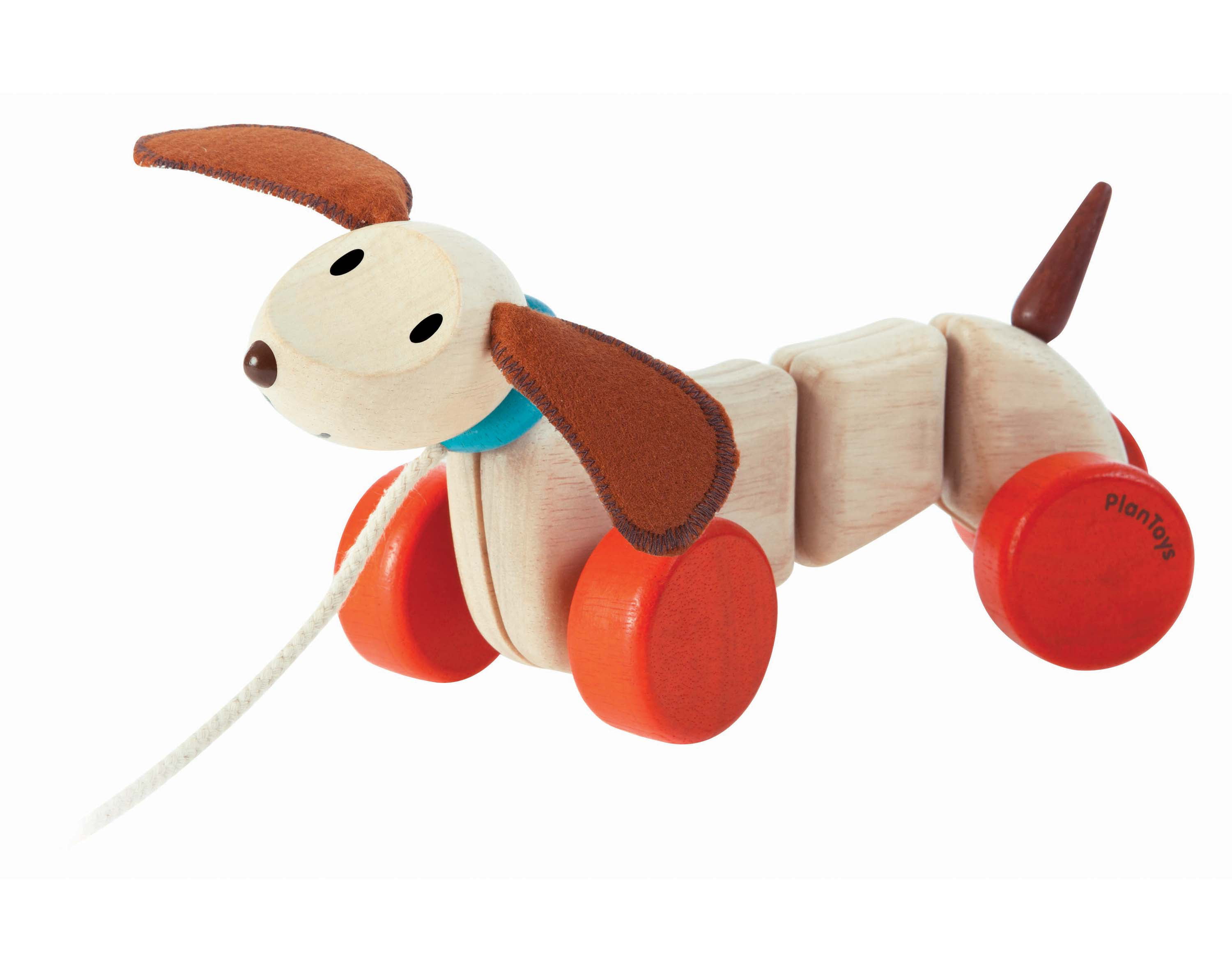  Melissa and Doug Playful Puppy Wooden Pull Toy #3028 New! 