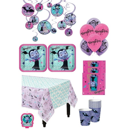 Vampirina  Birthday  Party  Supplies  for 16 Walmart  com  Vampirina  Birthday  Party  Supplies  for 16 Walmart  com