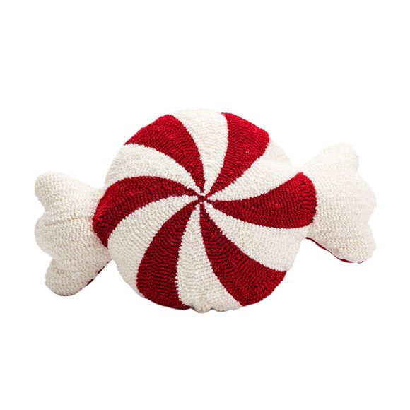 Clearance Mediterranean Sty-le Furniture Pillowcases Christmas Throw Pillows Red and White Cute Plush Pillow Christmas Decorative Pillow for Couch Cushion