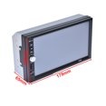 thumbnail image 1 of HD LCD Car MP5 87.5-108Mhz Remote Control Touch Radio In-dash Double DIN Remote Control Multimedia Player USB Charging Automobile Accessory, 1 of 8